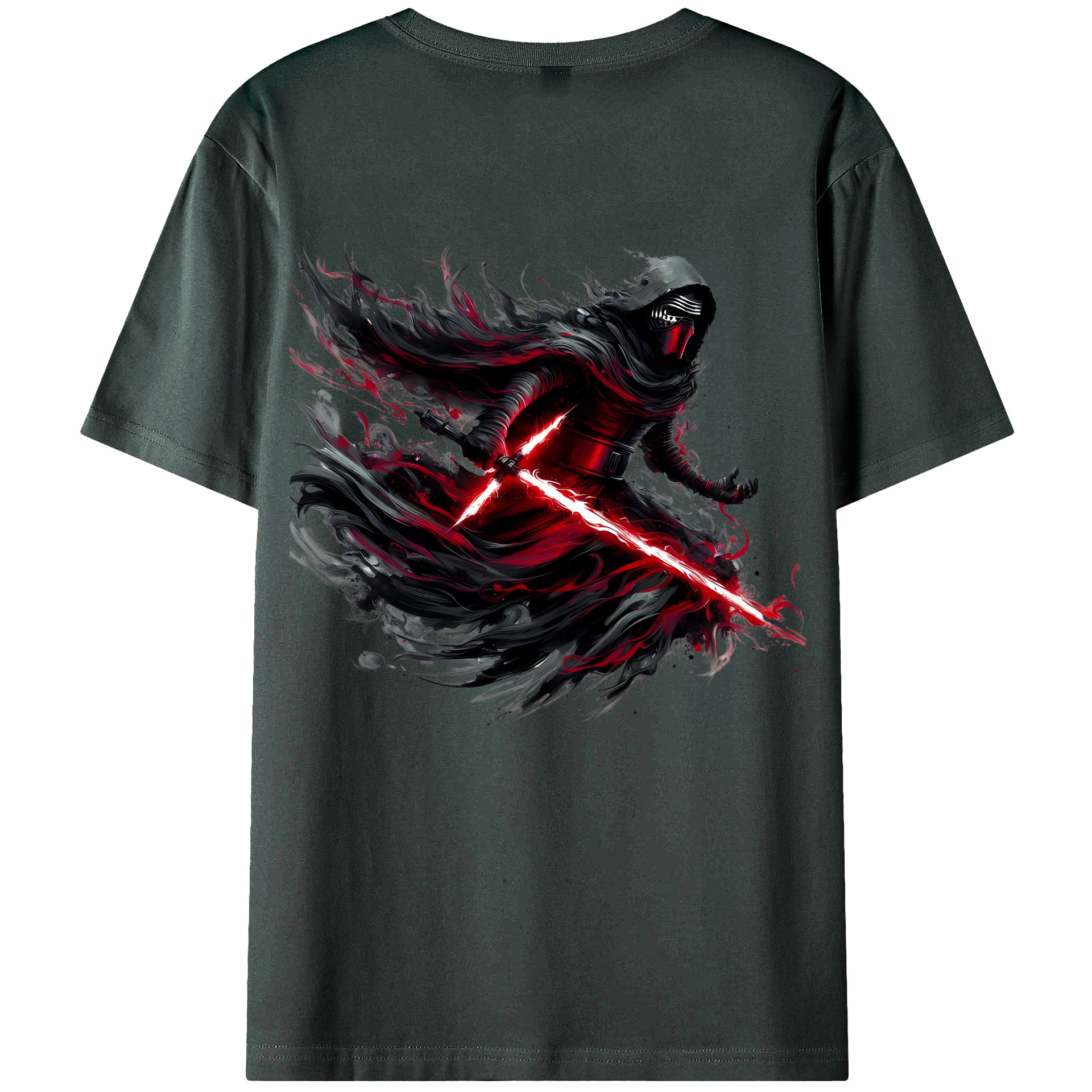 （画像用） スター・ウォーズ Star Wars 綿100％ メンズ半袖Tシャツ（バックプリント） 通気性